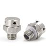 Venta Directa de Fábrica Válvula Impermeable Transpirable Luz Led Válvula de Respiración Rosca Metálica M3-M16 Ip68