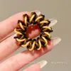 Gomas para el pelo de alambre de teléfono de color gelatina de verano para mujer, diademas de alta gama, accesorios para el pelo elásticos y duraderos