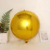 Globos de Papel de Aluminio Seleccionados Cuidadosamente, Globos Redondos 4D, Decoración para Bodas y Fiestas de Cumpleaños, Venta al por Mayor de Globos de Papel de Aluminio