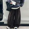 Conjunto de Suéter Rayado para Niñas 2026 Otoño/Invierno Nuevas Llegadas para Niños Medianos a Mayores Suéter de Punto Colorblock Pantalones Largos de Pana Conjunto de Dos Piezas