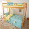 Juego de tres piezas dormitorio de estudiante un juego de ropa de cama individual juego completo de edredón acolchado cálido edredón de invierno traje edredón de primavera y otoño