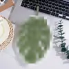 Padrão de folha de planta, adequado para decorar uma planta Costela-de-Adão, toalha de mão para pendurar para cozinha, banheiro e lavabo, toalha fofa e grossa