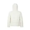 Yidao Vintage 2025 Invierno Nuevo Estilo Americano Moderno Color Sólido Irregular Doble Cremallera con Capucha Algodón Canalé Chaqueta