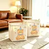 Gafas de buceo, caja de almacenamiento de oso de verano, snacks para el coche, juguetes para bebé, cesta de almacenamiento y organización plegable de gran capacidad