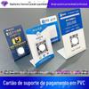 Suporte de Mesa para Pagamento por Código QR Variável Cartão de Mesa Leitura de Código Exibição de Preço Cartão de PVC Formato Especial Impressão Personalização
