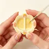 Plato de Comida de Dibujos Animados en Miniatura de Simulación Juguete de Comida Decoración para Apretar Pegamento de Crema DIY Imán para Refrigerador Hecho a Mano Accesorios de Resina