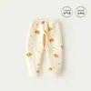 Calça de Outono para Bebê Primavera Outono Recém-nascido Fina Acolchoada Camada Base Calça Infantil Meninos Meninas Roupa Íntima Abertura no Gancho Calça Quente para Bebê