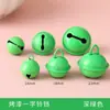 Pingente de Sino Colorido Pequeno Ornamento Pintado à Mão DIY Acessório de Pulseira Chaveiro Sino de Natal para Animal de Estimação