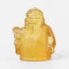 Figura de Tres Estrellas de la Fortuna, Prosperidad y Longevidad Glaseada Estilo Antiguo, Artesanía de Cristal, Adorno de Escritorio para Dios de la Riqueza para Atraer Riqueza