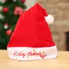 Venta al por mayor de fábrica gorro de Navidad gorro infantil gorro de adulto decoración navideña gorro de anciano terciopelo dorado de alta calidad bordado tratamiento especial