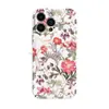 Estilo Literário Fresco Tela Cheia Floral Capa para iPhone AIR Celular Apple 18 Furo Preciso Película Dura Case de Fábrica Atacado