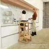 Escadote Ajustável Transfronteiriço Cadeira de Pé para Crianças Torre para Crianças Pequenas Torre de Aprendizagem para Banheiro Cadeira de Aprendizagem Montessori