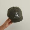 Gorra de Primavera y Otoño para Bebé Niño y Niña Coreana Color Sólido Combinable Sombrilla Estilo Occidental para Bebé Niños Gorra de Béisbol Moderna
