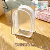 Bolsa Premium para Cochecito Labubu 15CM Lindo Labubu Segunda Generación Muñeco de Algodón Bolsa de Almacenamiento a Prueba de Polvo de PVC