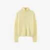 26 Chegada Nova Outono Inverno Mesmo Estilo Ralph Lauren Série Tricô Trançado Gola Polo Suéter 100% Lã Suéter de Lã Pura Feminino