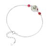 Nova Pulseira Estilo Chinês Fivela Segura Prata 925 Porta Vazio Folha de Lótus Antigo com Hanfu diy Hetian Jade Jade Cera de Abelha Porta