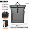 Mochila para Hombre con Cierre Enrollable, Moderna, Genial, Elegante, de Negocios, para el Trabajo Diario, Repelente al Agua, Mochila Escolar de Gran Capacidad, Mochila Casual