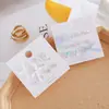 Pendientes de Lazo de Cinta Dulces Joyería Niña Sueño Dulce Organza Estilo Ballet Set de Pendientes