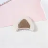 Nuevo Estilo Coreano Pinza para el Pelo de Piel de Visón con Orejas de Conejo Accesorios DIY Pasador de Moño para Bebé Pinza Lateral Niñas Cos