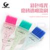 Cepillo para Resaltar Cabello, Cepillo para Tinte y Tratamiento Capilar de Salón, Transparente Mate Antideslizante con Brillo, Cepillo de Tinte de un Solo Lado con Cerdas Suaves