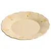 Plato de Mesa Tulipan de Fábrica Plato Plato de Casa Tazón de Sopa Estilo Crema Individual Alto Valor de Color Plato de Desayuno Traje Combinación