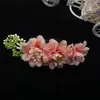 Atmósfera Dulce Estilo Mori Estilo Deseo Puro Flor Lateral Flor Degradado Polvo Pasador de Flor para el Cabello Nuevo para Mujer Accesorios para el Cabello Versátiles