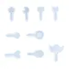 DIY Gotas de Pegamento de Cristal Formas Diferentes Espejo Mágico de Hada Molde de Silicona Fabricación de Juguetes Varita Mágica