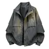 Chaqueta Retro Americana Nueva 2026 para Hombre, Chaqueta Casual Versátil para Hombre de Primavera, Ropa de Trabajo Resistente, Tallas Grandes Casuales