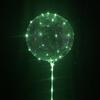 Nuevo globo de onda roja de internet de 20 pulgadas, globo luminoso, suministro para puesto de mercado nocturno para impulsar regalos, juguetes luminosos al por mayor