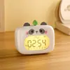 Nuevo Reloj Despertador Lindo para Estudiantes con Luz Nocturna Reloj para Niños, Niños y Niñas para Despertar, Reloj Electrónico de Escritorio Multifuncional