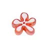 Accesorios Florales Transparentes de Acrílico Coloridos Colgante Hecho a Mano con Cuentas para Llavero Materiales para Bisutería al por Mayor