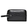 Bolso de Mano para Hombre con Patrón de Cocodrilo Casual de Negocios Bolso de Mano de Cuero PU Gran Capacidad Bolso de Mano para Viajes Diarios