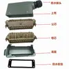 Conector Robusto 16 Pinos Retangular à Prova d'Água Plugue e Soquete de Aviação Hdc-He-16-1D Plug-In para Hot Runner com Tampa