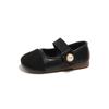 Zapatos Pequeños de Cuero Estilo Francés Ins Nuevos 2026 Primavera y Otoño Estilo Coreano Zapatos de Princesa para Niñas Suela Suave Mocasines Mary Jane
