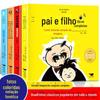 As obras completas de pai e filho na segunda série, leitura de imagens e contação de histórias, histórias em quadrinhos, livros, notas fonéticas coloridas, genuínas, 4 volumes