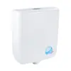 Jomoo Artículos Sanitarios para Baño del Hogar Material de Plástico ABS Botón Pulsador Inodoro de Sentadilla Inodoro de Descarga para Uso Doméstico