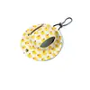 Sombrero para Mascotas, Sombrero de Sol de Verano, Lindo Dibujo Animado Protección Solar, Protección UV, Gorro para Exteriores con Orejas Expuestas, Transpirable para Gatos