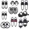 456710 crampones dentados en stock, directo del fabricante, cubrezapatos de silicona antideslizantes para exteriores para escalada en nieve y montañismo, herramienta antideslizante