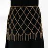 Europa y Estados Unidos cadena de cintura transfronteriza falda metálica sexy falda de cadena hueca joyería cadena corporal de club nocturno fábrica de origen de cadena de falda