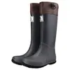 Botas de Lluvia de Caña Media de Moda Transfronterizas para Acampada al Aire Libre, Portátiles para Padres e Hijos, Zapatos Impermeables Cómodos para Hombres y Mujeres, Zapatos de Goma Cómodos
