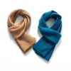 Cachecol de Cashmere para Homens e Mulheres, Estilo Coreano Versátil Tricotado Grosso Quente Protetor de Pescoço, Cor Sólida, Novo Modelo de Inverno Atacado