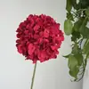 Flor Individual de Hortensia Artificial Decoración de Hotel Flor Falsa de Hortensia Hortensia Artificial Sostenida por la Novia Flor Artificial de Hortensia Individual