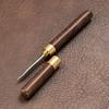 Ceremonia del Té Aguja de Té Liujunzi Pinza para Té Tenedor para Té Pluma para Levantar la Olla Cuchara para Té Juego de Cinco Piezas Herramientas para Hacer Té Madera Maciza de Ébano Estilo Zen
