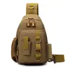Bolsa Cruzada Táctica Multifuncional para Montañismo al Aire Libre para Hombres, Mochila de Pesca con Bolsillo para Botella de Agua, Bolsa Portátil para Correr y Ciclismo