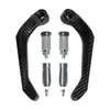 Partes Modificadas para Motocicleta Bocina Universal Guardamanos de Aleación de Aluminio Arco Fibra de Carbono Freno Embrague Anti-Caída Bocina Guardamanos