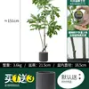 Habitat de folha de glicínia planta verde artificial alto padrão luxo leve interior sala de estar chão árvore falsa biônica planta em vaso