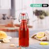 Botella de vidrio con enzima, botella con hebilla, sello de botella, hebilla de acero inoxidable, botella con hebilla, sello para botella de vino espumoso, botella para bebida de jugo al por mayor