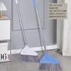 Set de Escoba Engrosada con Escoba de Plástico, Recogedor, Mango de Acero Inoxidable, Escoba para Barrer la Sala de Estar, Escoba y Recogedor para el Hogar Combo