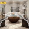 Cortina de Cuentas Cortina de Puerta Cortina de Cristal Cortina Divisoria Cortina de Entrada Cortina para Puerta de Dormitorio Calabaza Feng Shui Cortina Decorativa para Sala de Estar Baño Cortina Colgante