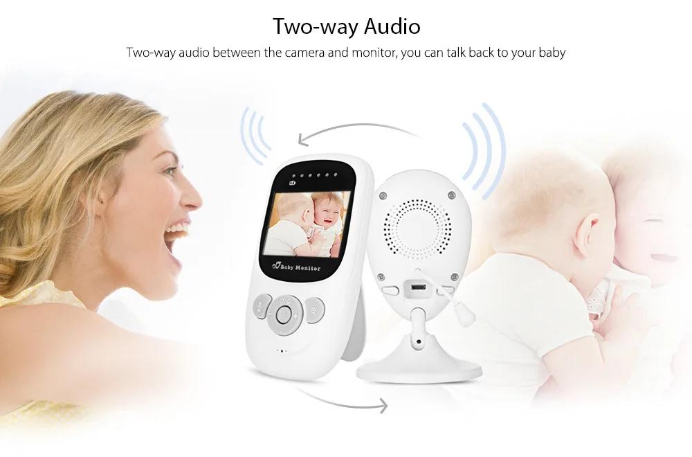 SP880 wireless digital baby monitor wireless audio video mini smart baby monitor camera